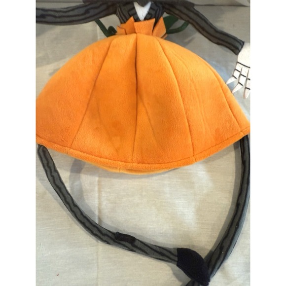 Disney Parks "Nightmare Before Christmas"‎ Jack Skellington Pumpkin Plush Hat - Picture 5 of 8